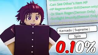 Spending 10,000 Robux To Get 0.1% KAMADO Clan and Becoming Tanjiro In Project Slayers...