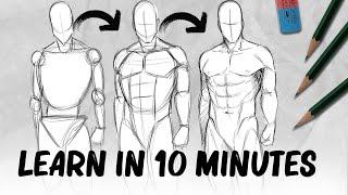 I'll teach you drawing bodies in 10 minutes. (Yes, really.) | DrawlikeaSir