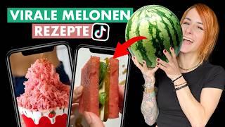 Ich teste virale MELONEN  Rezepte von TikTok