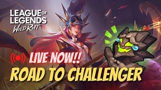 GRINDING TO CHALLENGER!! Wild Rift new season! Midlane