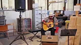 Joe Kady covers WAY DOWN IN THE HOLE by Tom Waits 2016 at Jered's Potter Studio