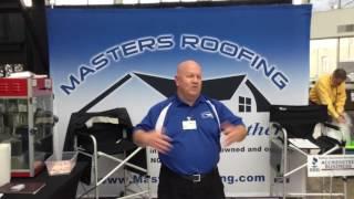 Masters Roofing at 2017 Cordova Home Show with Ed Hill, Senior Consultant