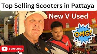 The Top Selling Scooters to Expats in Pattaya - New, Used & Rental Pricing + a Blown Turbo at Bira