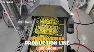 Revolutionize Your Business with UNILINEUS French Fries Production Line! 