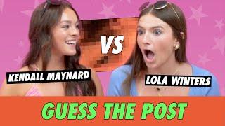 Lola Winters vs. Kendall Maynard  - Guess The Post