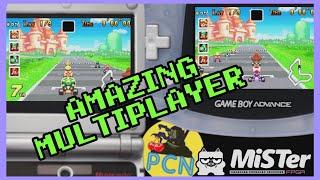 Gameboy Advance 2PLAYERS is Next Level on the MiSTer FPGA DE10 NANO - Best way to play GBA on TV