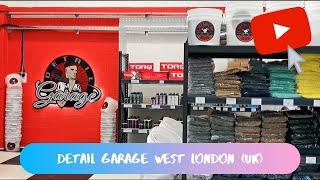 Detail Garage - West London (UK), plus preview of Chemical Guys products (Hydro Slick, Hydro Charge)