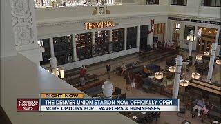 Denver's Union Station reopens after makeover