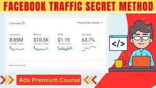 Adx Arbitrage 2024 Facebook Traffic Facebook Traffic Trick Full Method 