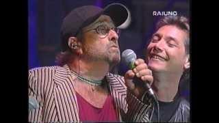 Lucio Dalla Gianni Morandi Mango Nino D'Angelo in Luna Rossa. Live con Orchestra 1999