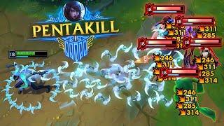 40 TOP INSANE LEAGUE OF LEGENDS PENTAKILLS 2024!