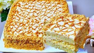 Торт за 15 минут! На кефире!НЕДОРОГОЙ, самый вкусный торт! Простой рецепт