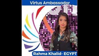 Virtus Ambassador- Rahma Khaled Hussain