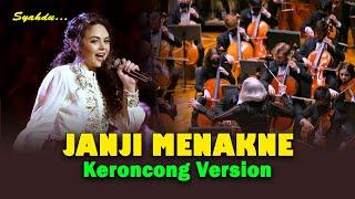 JANJI MENAKNE - Gilga Sahid ft Mira Putri || Keroncong Version Cover