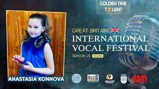 Golden Time Talent | 25 Season | Anastasia Konnova | GT25-6092-9106