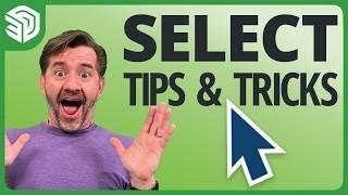 SketchUp Select Tool Tips & Tricks