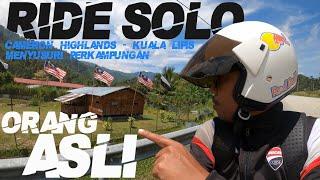#19 | Ride Solo Perkampungan Orang Asli Jalan Cameron Highlands - Kuala Lipis | #YoutuberOrangAsli