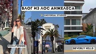 ВЛОГ ЛОС АНДЖЕЛЕС/ Hollywood, Universal Studio, Beverly Hills