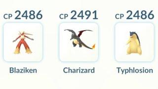 Team Blast Burn: Blaziken Charizard Typhlosion | Pokémon GO Ultra League GBL Match