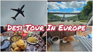 Chalte haan Europe k tour pr || Germany ki desi life || europe kye rang mery sang