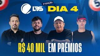 LBS 5 DIA 4 - FELIPINHO X NOEL | COELHO X BRINQUINHO - SINUCA AO VIVO - @canalsinuca