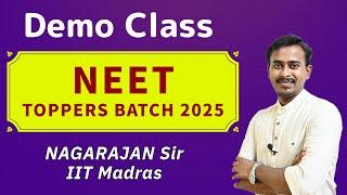 Live Demo Class of 'NEET Toppers Batch 2025 ' | Physics Nagarajan Sir #neet2025  #onlineclasses