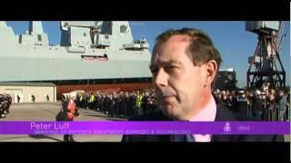 HMS Duncan Ship Launch.mov