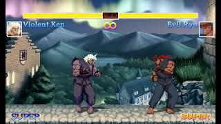 Ultra Street Fighter II - Violent Ken Combo