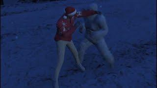 THE BURGER HUT VS 2023 GTA YETI (FULL FIGHT)