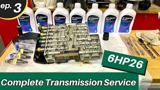 Land Rover LR3 Complete Transmission Service 6HP26 - Ep. 3