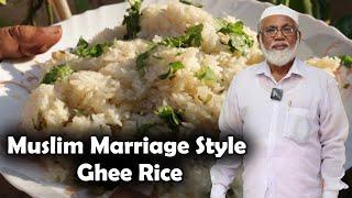 Muslim Marriage Style Ghee Rice | பாய் வீட்டு நெய்சோறு Ghee Rice Recipe