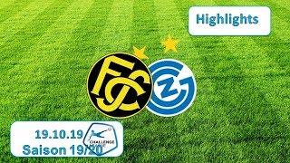 Highlights: Fc Schaffhausen vs Grasshopper Club Zürich (19.10.19)