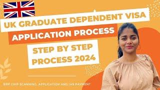 How to apply for UK Graduate Dependent Visa (PSW) | Full Process | 2024 Latest| English