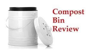 Review of Large Kitchen Compost Bin for your Countertop