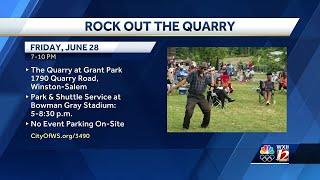 Get ready to Rock out The Quarry in Winston-Salem
