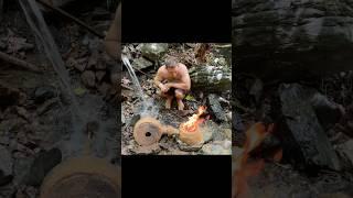 Primitive Technology: Water powered forge blower (Short Video)