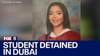 College student detained in Dubai