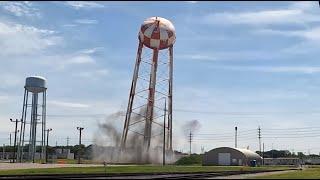 EXPLOSIVES DEMOLITION | Paducah Fire Water Tank