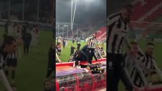 USV HERCULES 3-2 AJAX AMSTERDAM  CRAZY CELEBRATION  KNVB BEKER 23/24 GALGENWAARD STADION UTRECHT