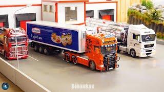 TAMIYA CUSTOM TRUCK AND TRAILERS - 1/14 SCALE RC SPECIAL TRUCKS AT MTC OSNABRÜCK @TomBikonkav