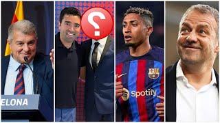 Officially, Flick expels Raphinha from Barcelona and Laporta includes a super player