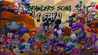 Brawl Stars | Stay ( Brawlers AI cover ) - lyrics