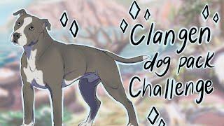 Drawing Clangen Cats as DOGS! - The Pack - Year 1