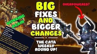 What a week for Cataclysm - Disc and Resto fixed, quicker tier gear and more!