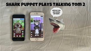 SB Movie: Shark Puppet plays Talking Tom 2!