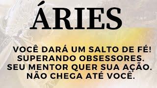 ️ÁRIES🪻VOCÊ DARÁ UM SALTO DE FÉ!SUPERANDO OBSESSORES.SEU MENTOR QUER SUA AÇÃO. NÃO CHEGA ATÉ VOCÊ.