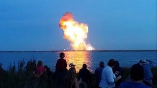 Nasa Antares Rocket Launch Failure (4 angle)