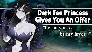 [ASMR] Dark Fae Princess Gives You An Offer [F4A] [FDom] [Mommy] [Enemies To More?] [Fantasy]
