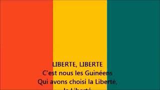 L'hymne de la liberté de la Guinée