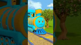 Wheels on the Train #shorts #nurseryrhymes #babysongs #littletreehouse #youtubekids #traincartoon